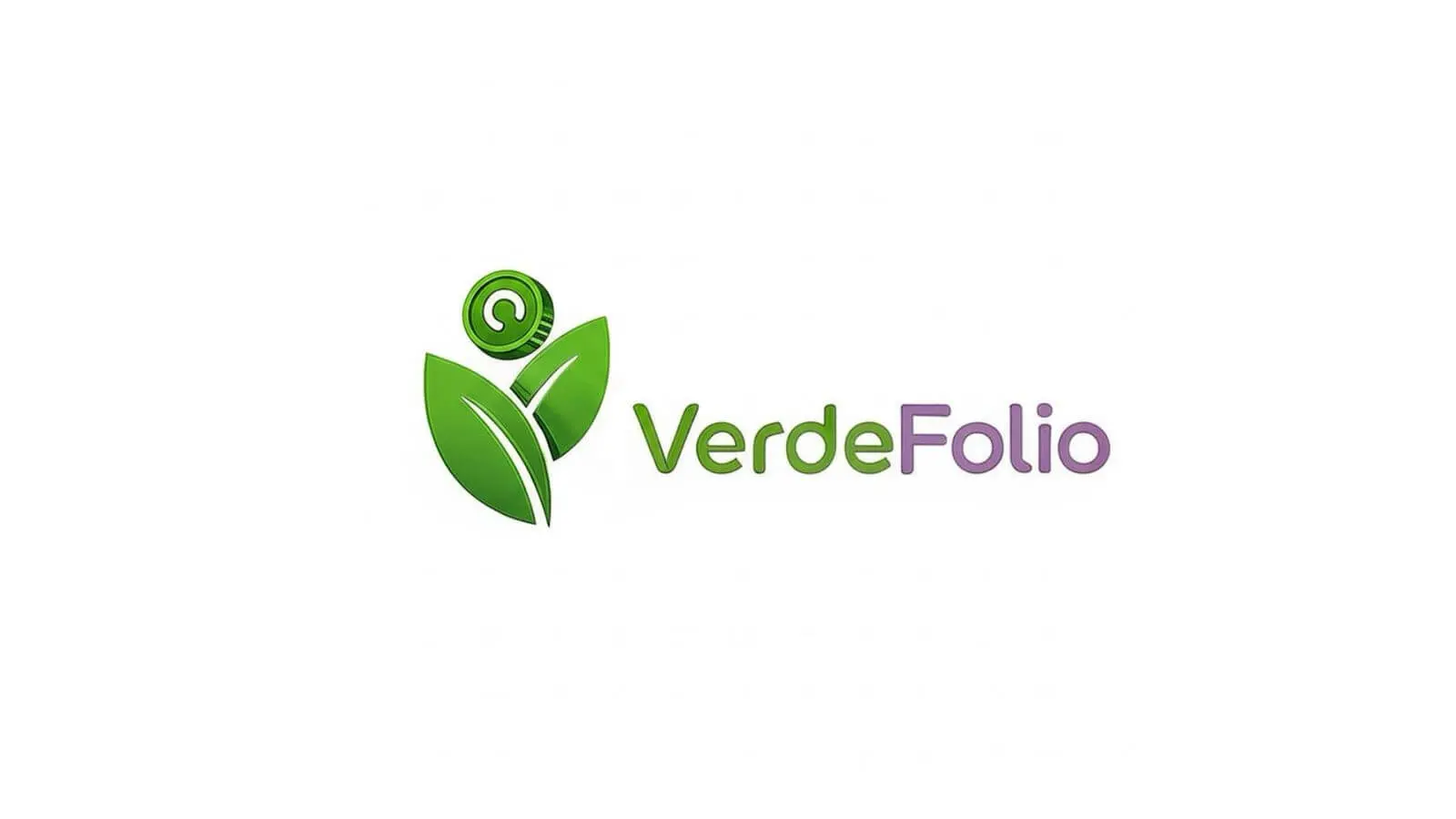 Finansal teknoloji uygulaması VerdeFolio için marka ve logo tasarımı